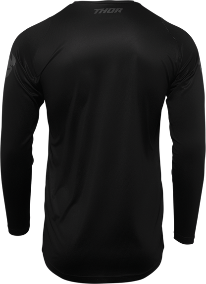 THOR Youth Sector Minimal Jersey - Black, Part Number 2912-2012