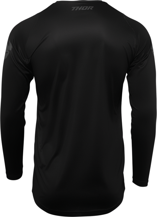 THOR Youth Sector Minimal Jersey - Black, Part Number 2912-2012