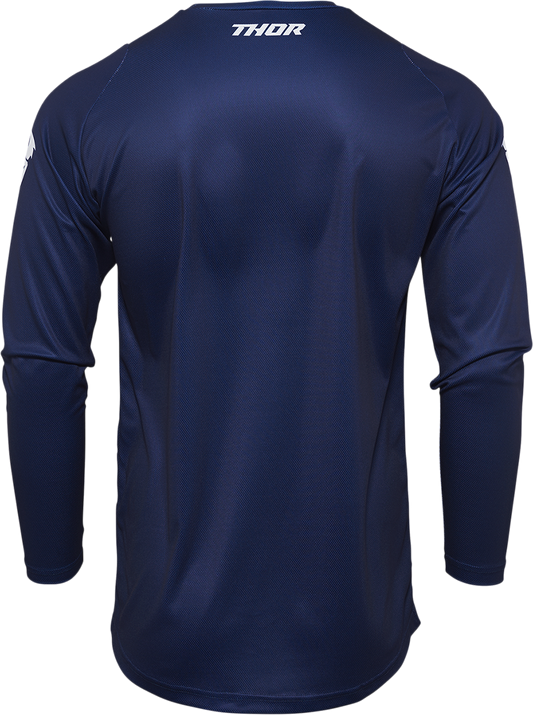 THOR Youth Sector Minimal Jersey - Navy, Part Number 2912-2026, XL