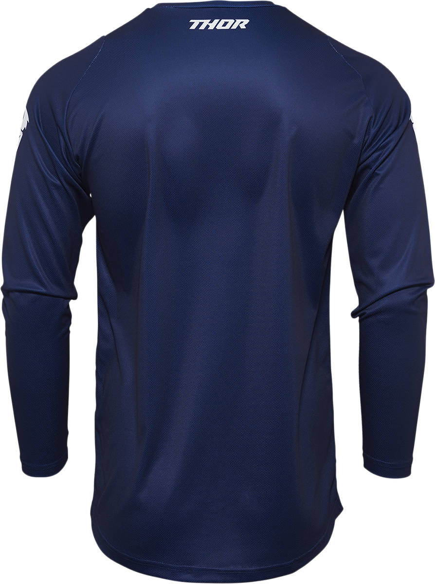 THOR Youth Sector Minimal Jersey - Navy Large (Part #2912-2025)