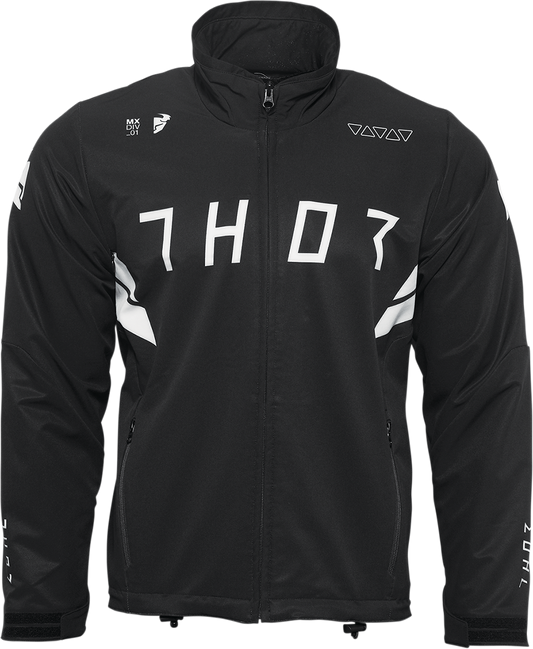 THOR Warmup Jacket 2920-0672 - Black/White, Small