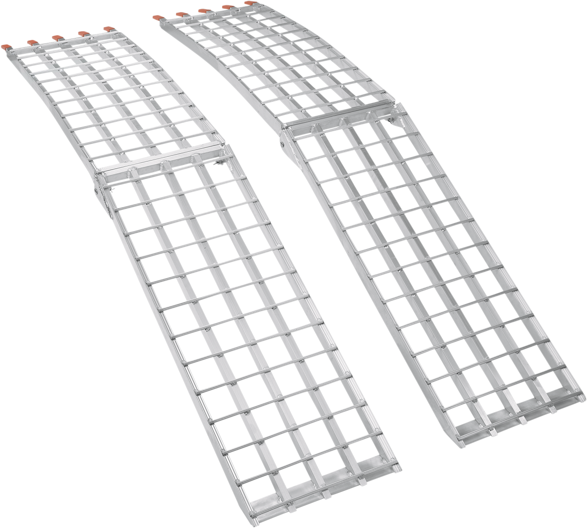 MOOSE OFFROAD UTV Folding Ramp UTV01-PUL – Durable Aluminum Construction with EZ-Grip Rubber Rests and Nylon Straps