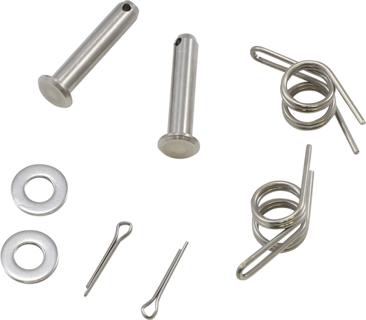 MOOSE Offroad Honda P17-1603 Foot Peg Pin and Spring Replacement Kit