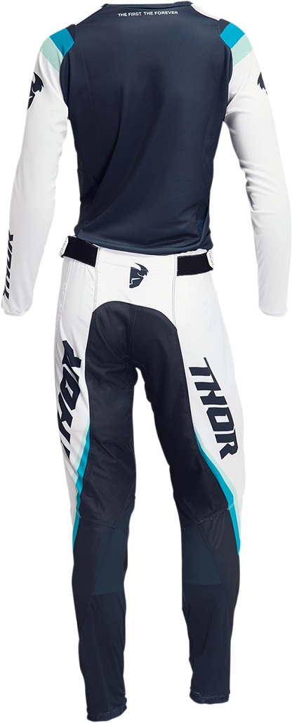 THOR Women's Pulse Rev Pants - White/Midnight, Part No. 2902-0290
