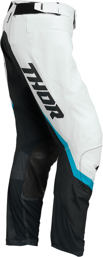 THOR Women's Pulse Rev Pants - White/Midnight US 7/8 (Part #2902-0291)