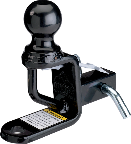 Moose Offroad Trio Hitch with 2-inch Ball and 3-inch Rise – Model TMP1