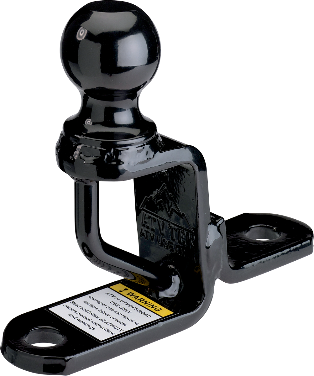 Moose Offroad Multi-Ball Trio Hitch TMPH with Reinforced Tow Loop and Quiet Tek Wedge
