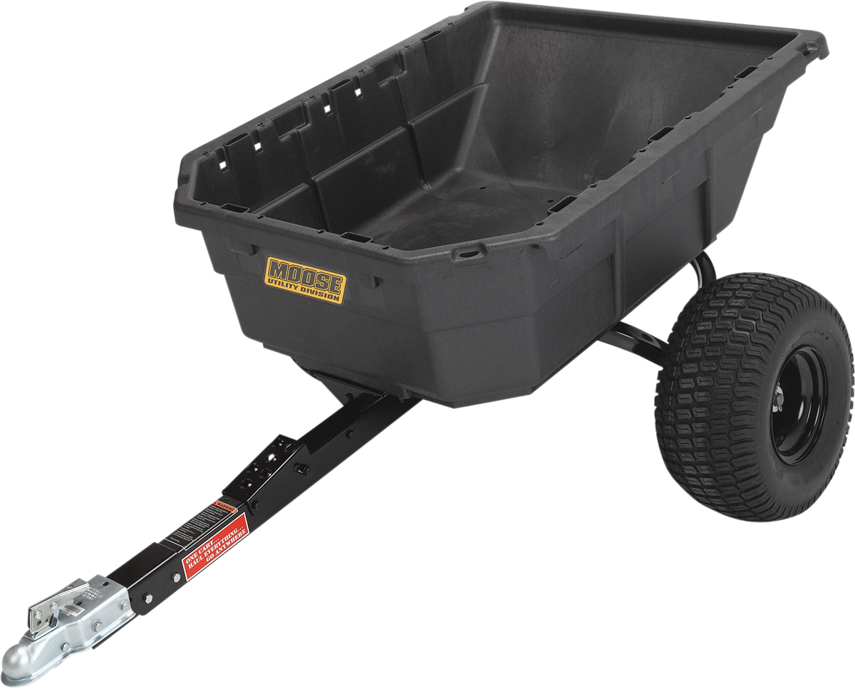 MOOSE OFFROAD Utility Trailer 4048PS-ATV – 12.5 cu. ft. Capacity ATV/UTV Trailer with Dump Feature