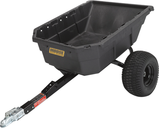 MOOSE OFFROAD Utility Trailer 4048PS-ATV – 12.5 cu. ft. Capacity ATV/UTV Trailer with Dump Feature