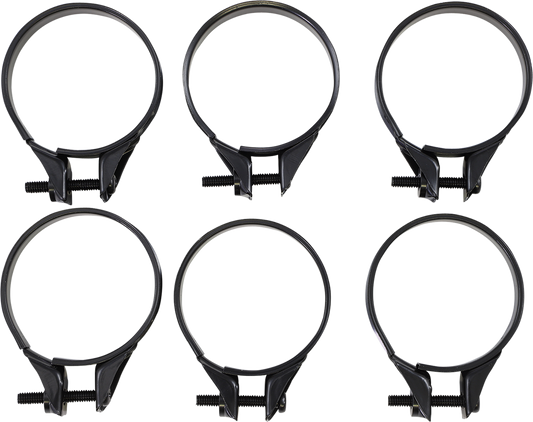 MOOSE OFFROAD Carburetor Clamps 41-44 mm - 6 Pack - Part No. 110-1044