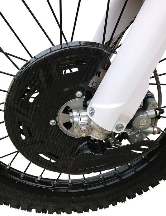 Moose Offroad Carbon Disc Cover UDG-S for Front Rotor Protection