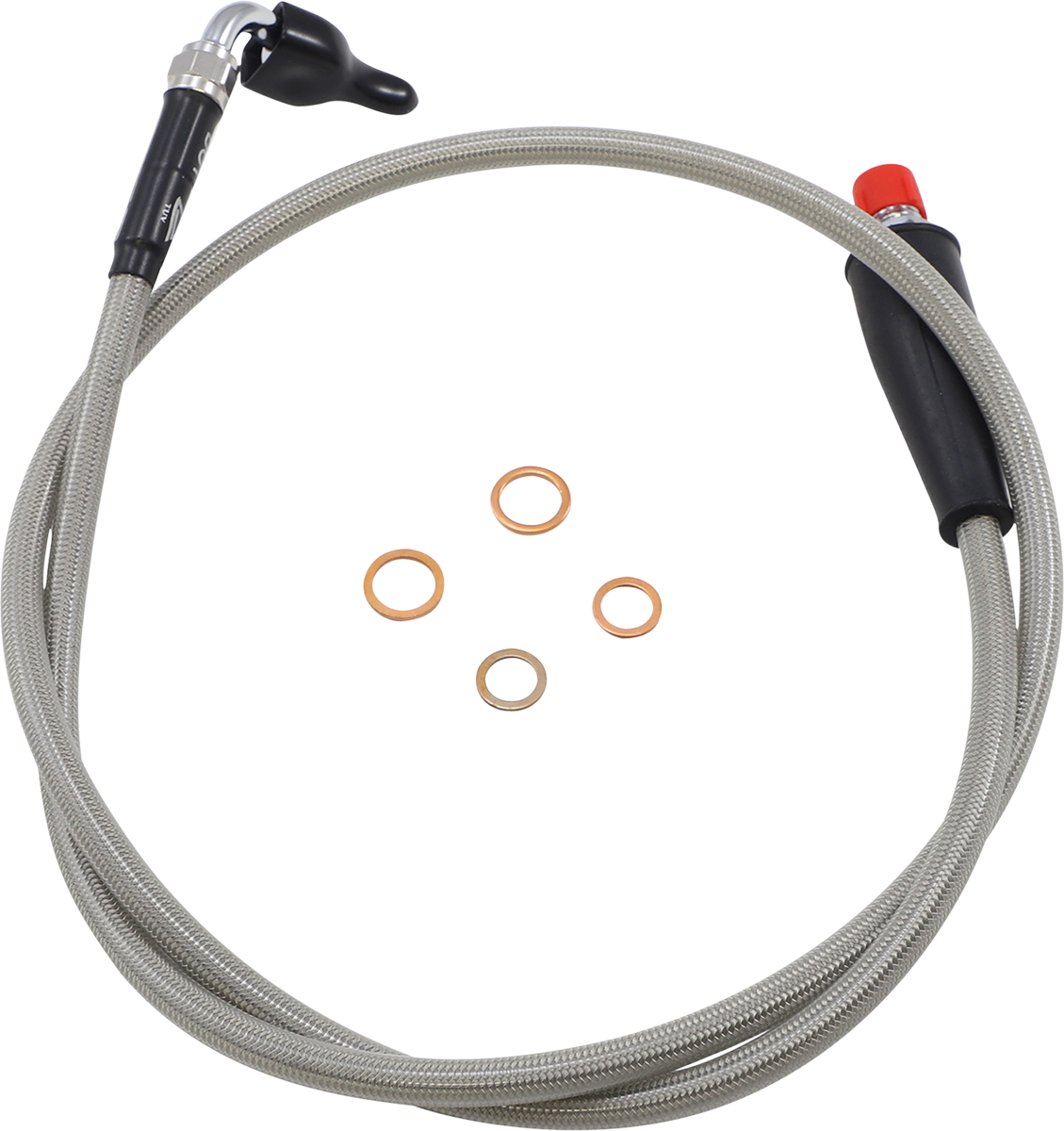 Moose Offroad Stainless Steel Hydraulic Clutch Line for Gas Gas, Husqvarna, KTM - Part K01-3-035/P