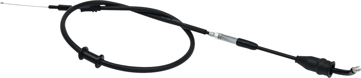 MOOSE Offroad Black Vinyl Throttle Cable for Yamaha 45-1269 – Stock Length, Durable & Flexible