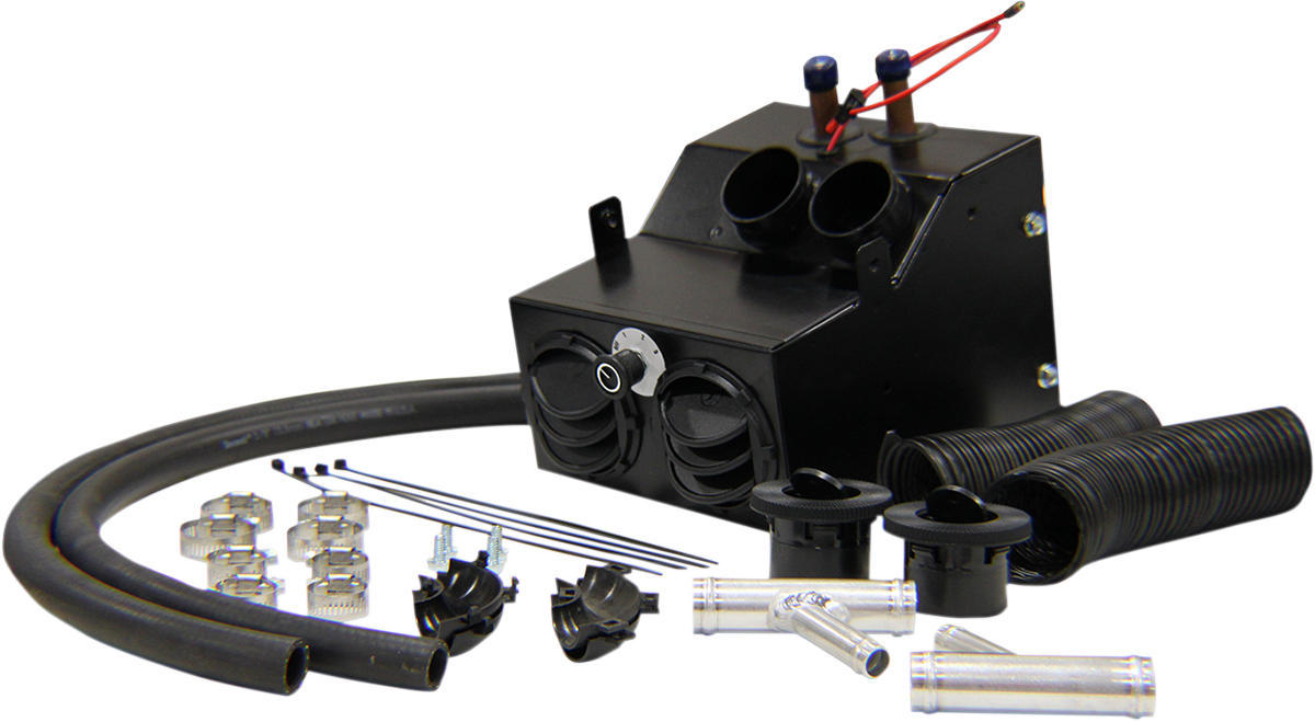 Moose Offroad UTV Cab Heater Kit for Polaris Z4136 - 12V Water-Operated Heating Solution