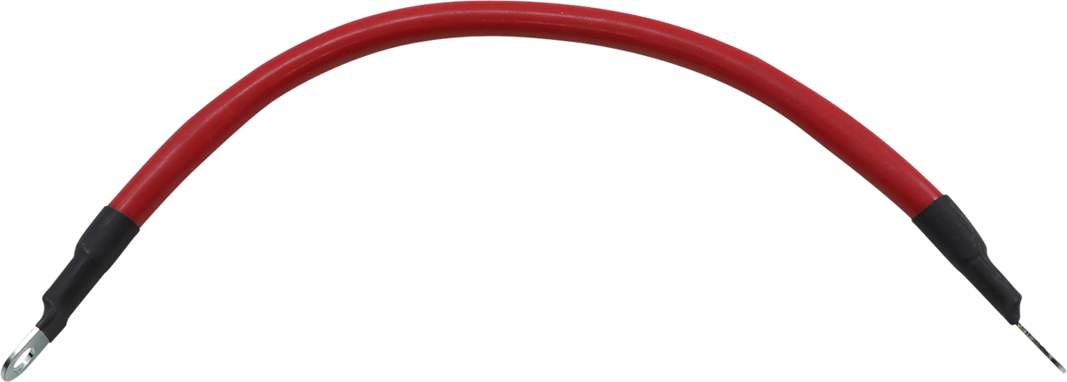 Moose Offroad Battery Cable - 6 Inch Red, Part Number 680-6706