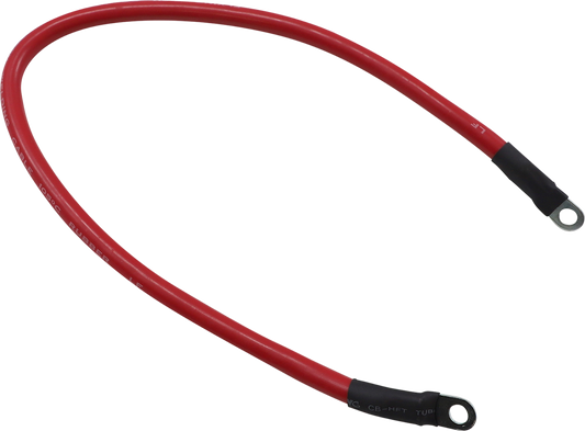 MOOSE Offroad 18-inch Red Battery Cable Part 680-6728 for UTVs
