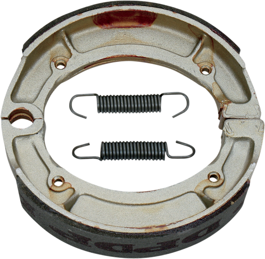 MOOSE OFFROAD Rear Brake Shoes for Yamaha M9132 - Aramid Fiber Construction