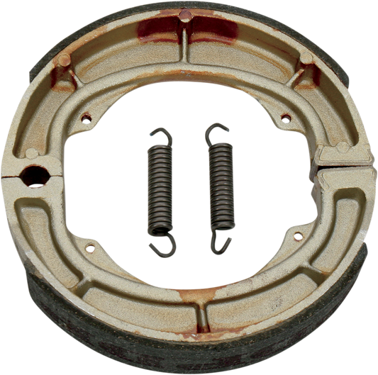 MOOSE OFFROAD Rear Brake Shoes for Suzuki M9133 – GF-Rated Friction Material, Asbestos-Free
