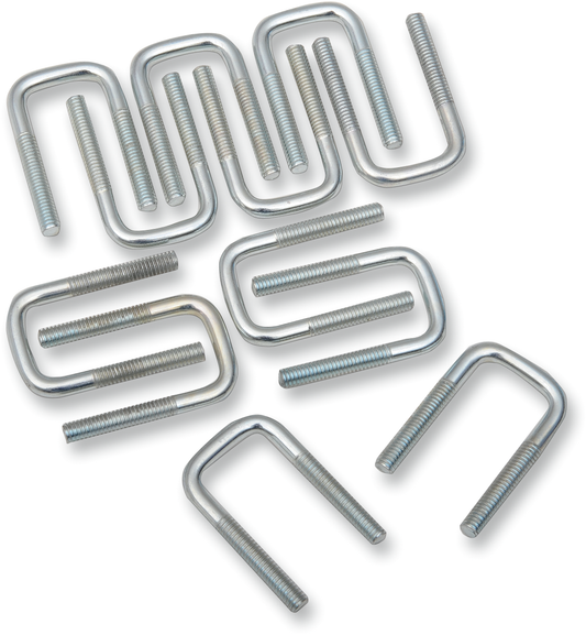 MOOSE OFFROAD U-Bolt - Square - 5/16" x 2-1/4" BB4PF for Moose Plow Systems