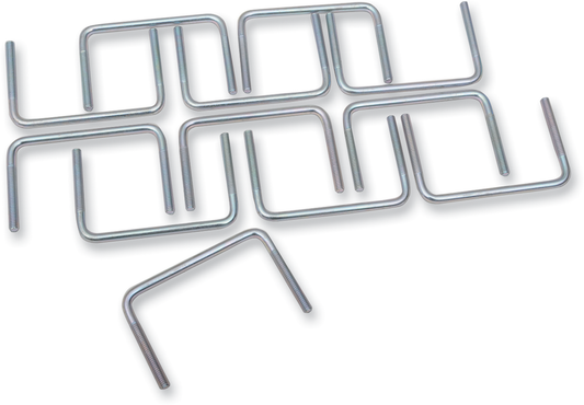 MOOSE OFFROAD U-Bolt Square - 5/16" x 2-3/4" x 4-1/4" BB16PF for Moose Plow Systems