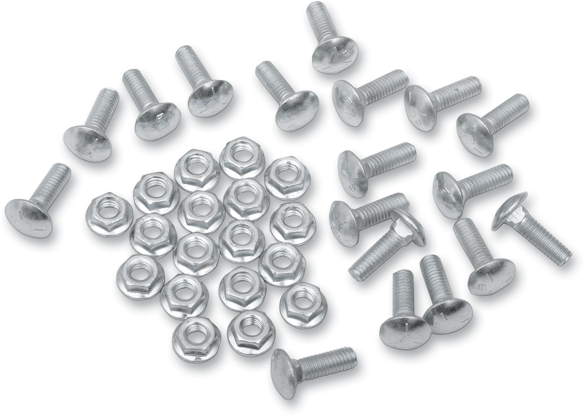 Moose Offroad Wear Bar Bolt and Nut Kit BB17PF - 7 Pack