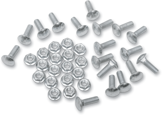 Moose Offroad Wear Bar Bolt and Nut Kit BB17PF - 7 Pack