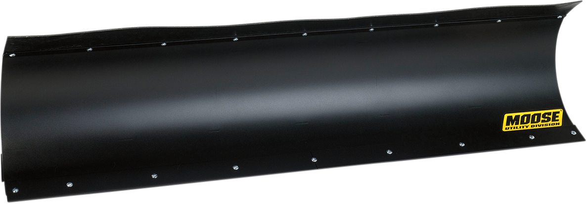 MOOSE OFFROAD 72-Inch Black Plow Blade - Heavy-Duty Snow and Dirt Removal