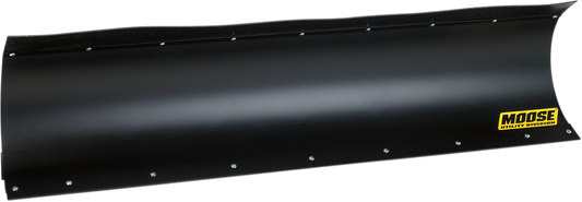 MOOSE OFFROAD 72-Inch Black Plow Blade - Heavy-Duty Snow and Dirt Removal
