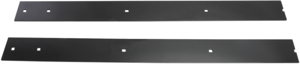 Moose Offroad 66-inch Matte Black Plow Wear Bar – Part Number 2557PFMTBLK