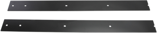 Moose Offroad 66-inch Matte Black Plow Wear Bar – Part Number 2557PFMTBLK