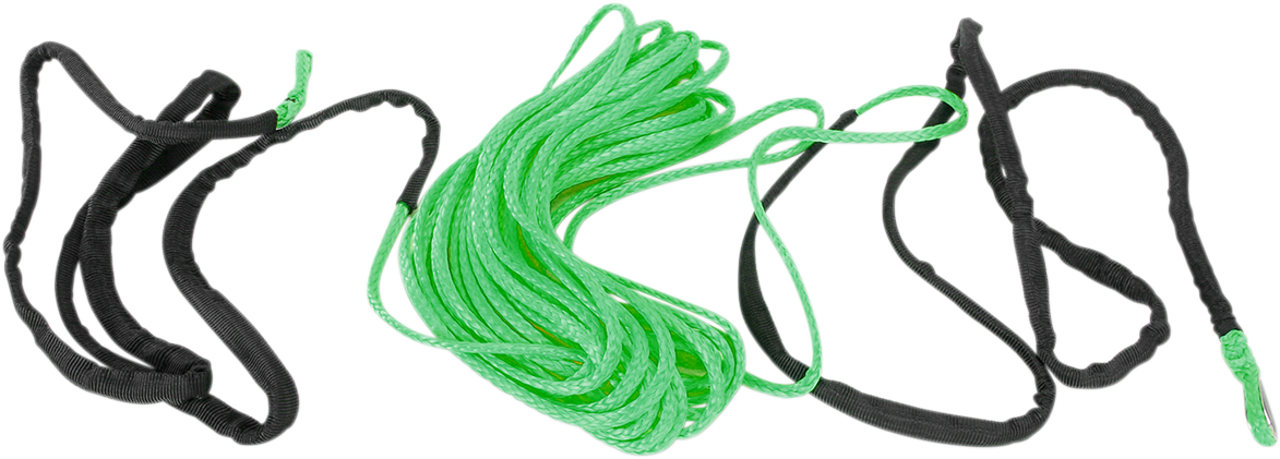 Moose Offroad 700-4150 Green Winch Rope – 1/4 inch x 50 feet for ATV Use