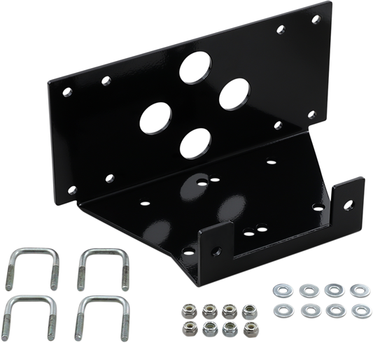 MOOSE OFFROAD ATV Winch Mount for Polaris 1603PF with Quick-Connect Hardware