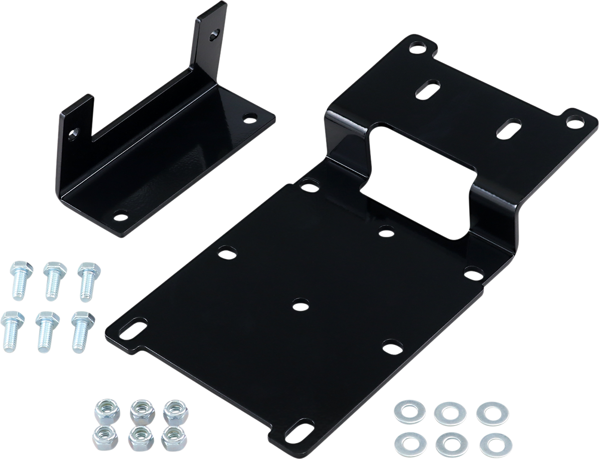 MOOSE OFFROAD Winch Mount for UTVs - Polaris 1607PF