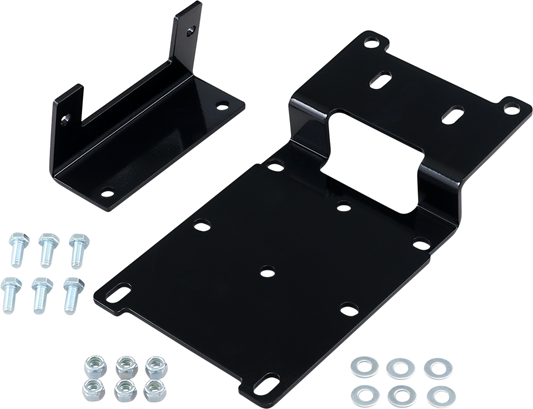 MOOSE OFFROAD Winch Mount for UTVs - Polaris 1607PF