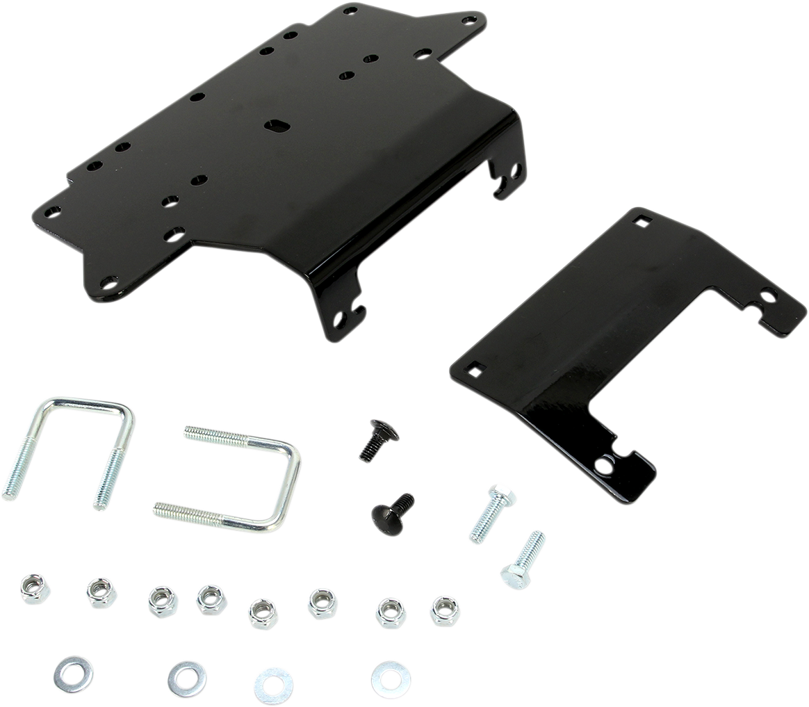 MOOSE OFFROAD Winch Mount for UTV Honda 1619PF with Quick-Connect Hardware