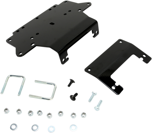 MOOSE OFFROAD Winch Mount for UTV Honda 1619PF with Quick-Connect Hardware
