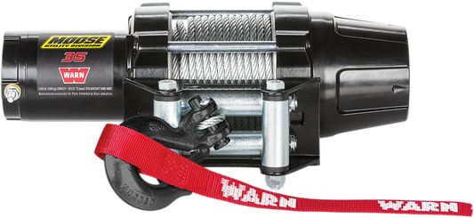 Moose Offroad 3500 lb Winch with Synthetic Rope - Part No. 101602