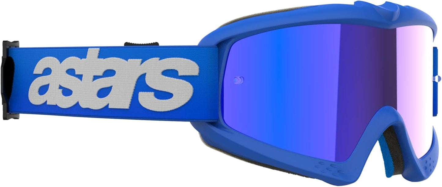 Alpinestars Vision Youth Goggles Blaze Blue w Blue Mirror
