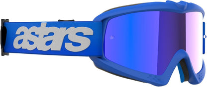 Alpinestars Vision Youth Goggles Blaze Blue w Blue Mirror