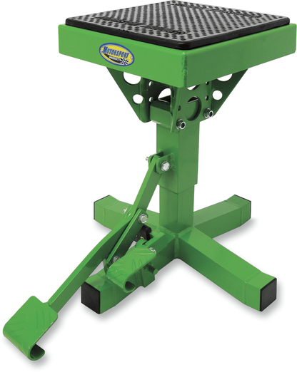Motorsport Products P-12™ Stand/Lift for Dirt Bikes 50-650cc - Green (Part #92-4015)