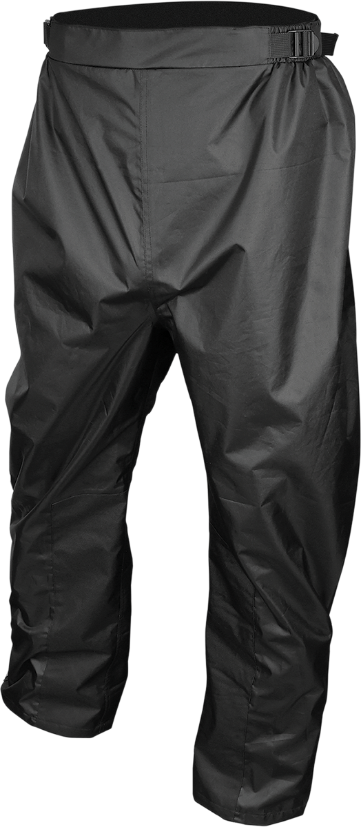 NELSON RIGG Solo Storm Pants - Black Large SSP-03-LG Motorcycle Waterproof Pants