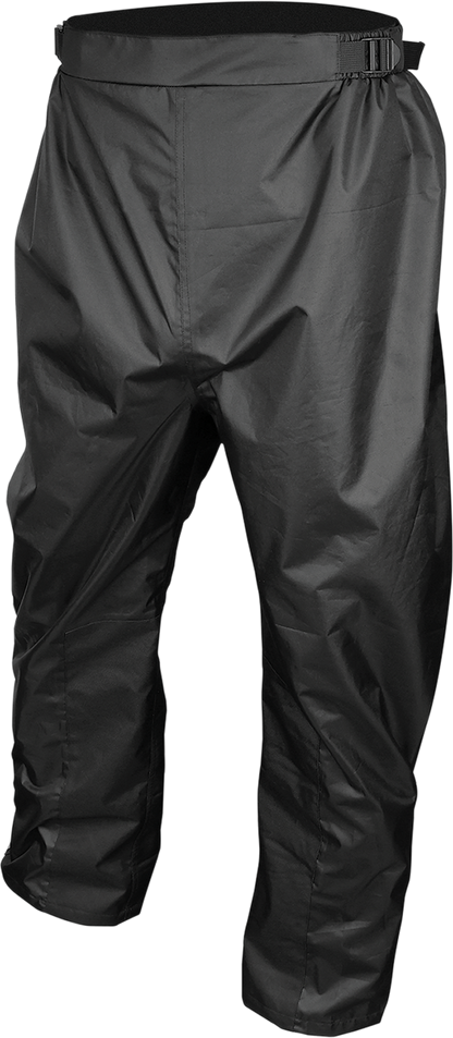 NELSON RIGG Solo Storm Pants - Black Large SSP-03-LG Motorcycle Waterproof Pants