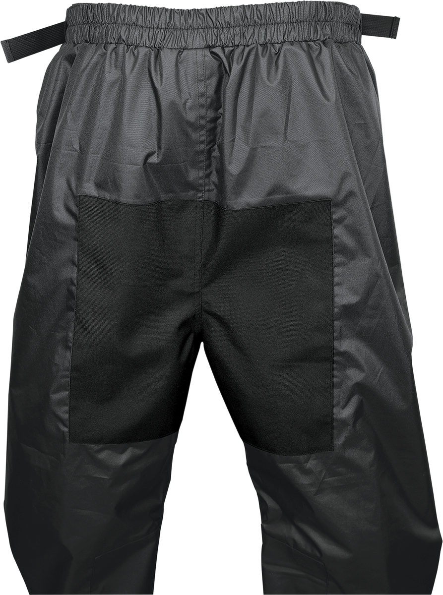 NELSON RIGG Solo Storm Pants - Black Large SSP-03-LG Motorcycle Waterproof Pants