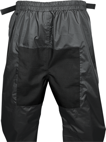 NELSON RIGG Solo Storm Pants - Black Large SSP-03-LG Motorcycle Waterproof Pants