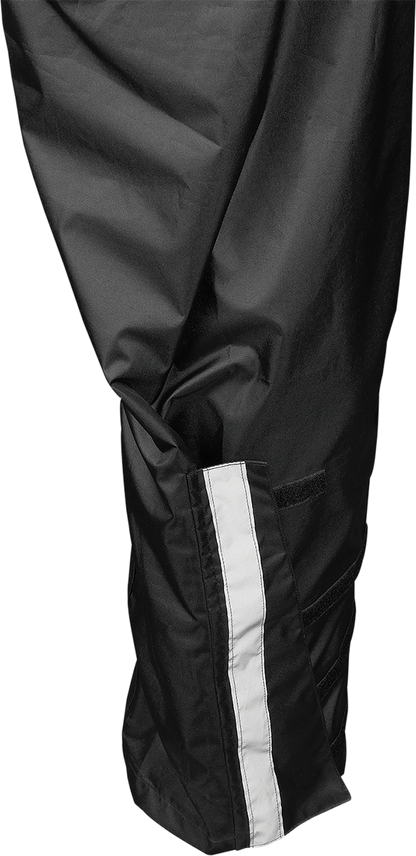 NELSON RIGG Solo Storm Pants - Black Large SSP-03-LG Motorcycle Waterproof Pants