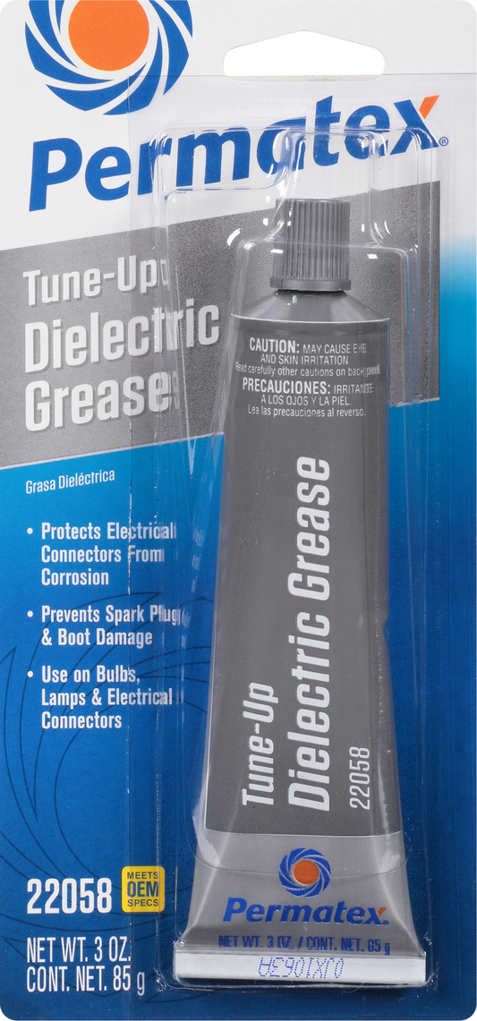Permatex Dielectric Tune Up Grease 3oz - Protects Electrical Connections from Corrosion and Voltage Leaks