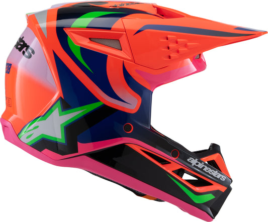 Alpinestars SM-3 Deegan Youth Moto Helmet Sm 8301425-433-S