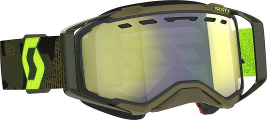Scott Prospect Snowcross Goggle with Green/Neon Yellow Enhancer Chromatic Lens