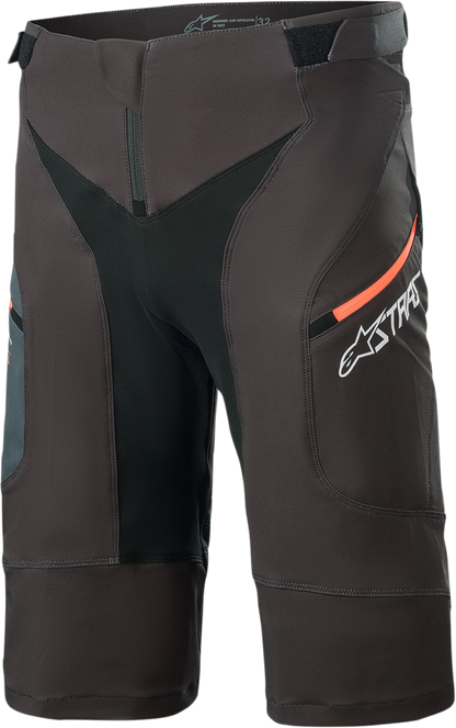 Alpinestars Drop 8.0 Shorts - Black and Coral, US Size 28, Part #1726621-1793-28