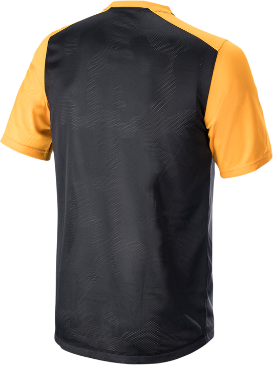 Alpinestars Alps 4.0 V2 Short-Sleeve Jersey XL by Alpinestars - Black, Tangerine & White, Part 1765922-1402-XL